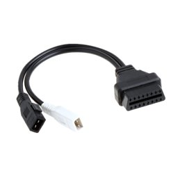 Zeige Details für VAG 2x2 Adapterkabel auf OBD2 (weiblich) Bild von VAG 2x2 Adapterkabel auf OBD2 (weiblich)